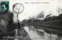 SEVRAN - Canal et Chemin du Pré Desgains